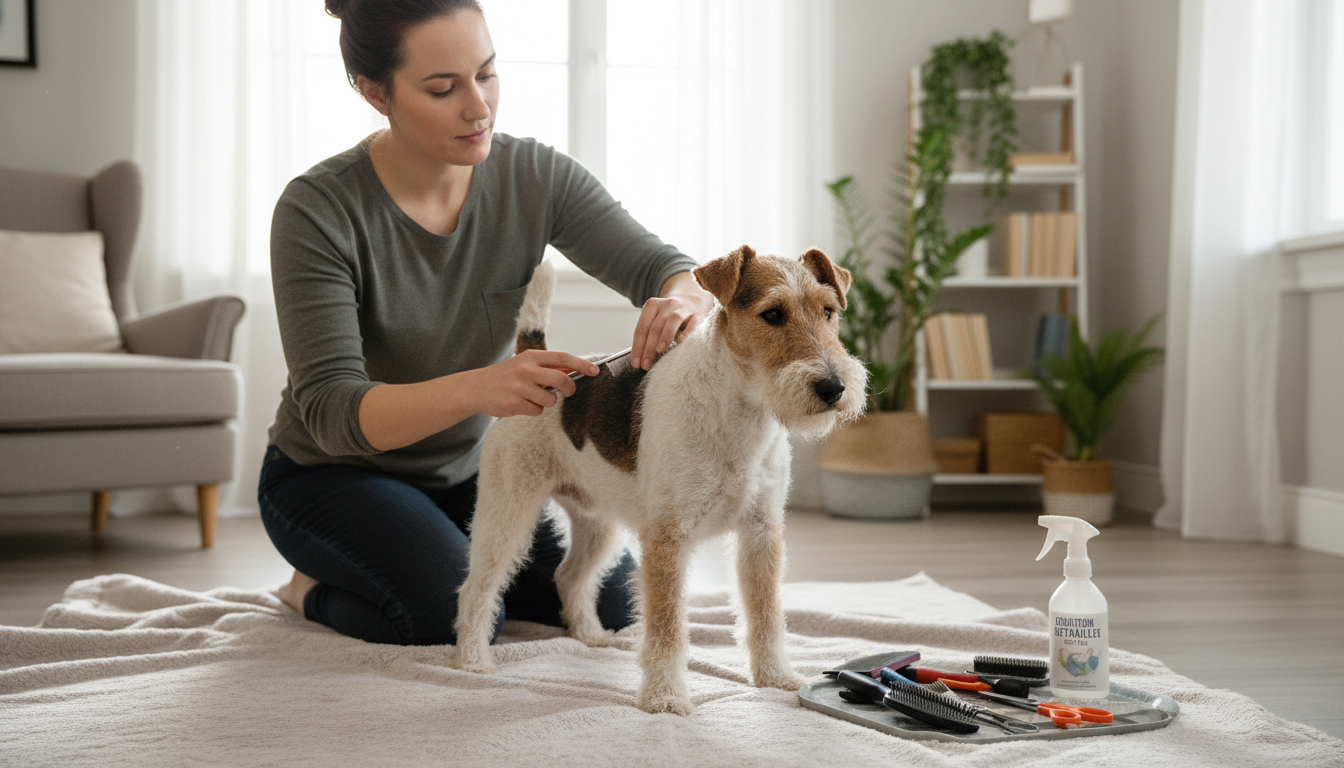為約瑟爹利進行日常梳理的正確方法，預防毛髮打結