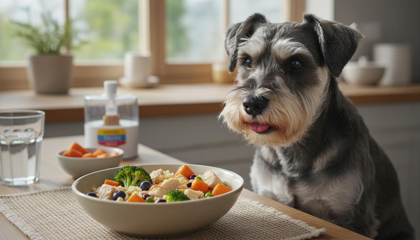史納沙享用營養均衡餐點的場景