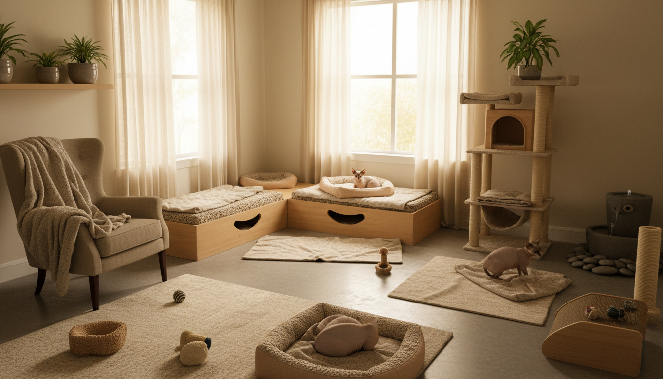 適合無毛貓的理想家居環境設置