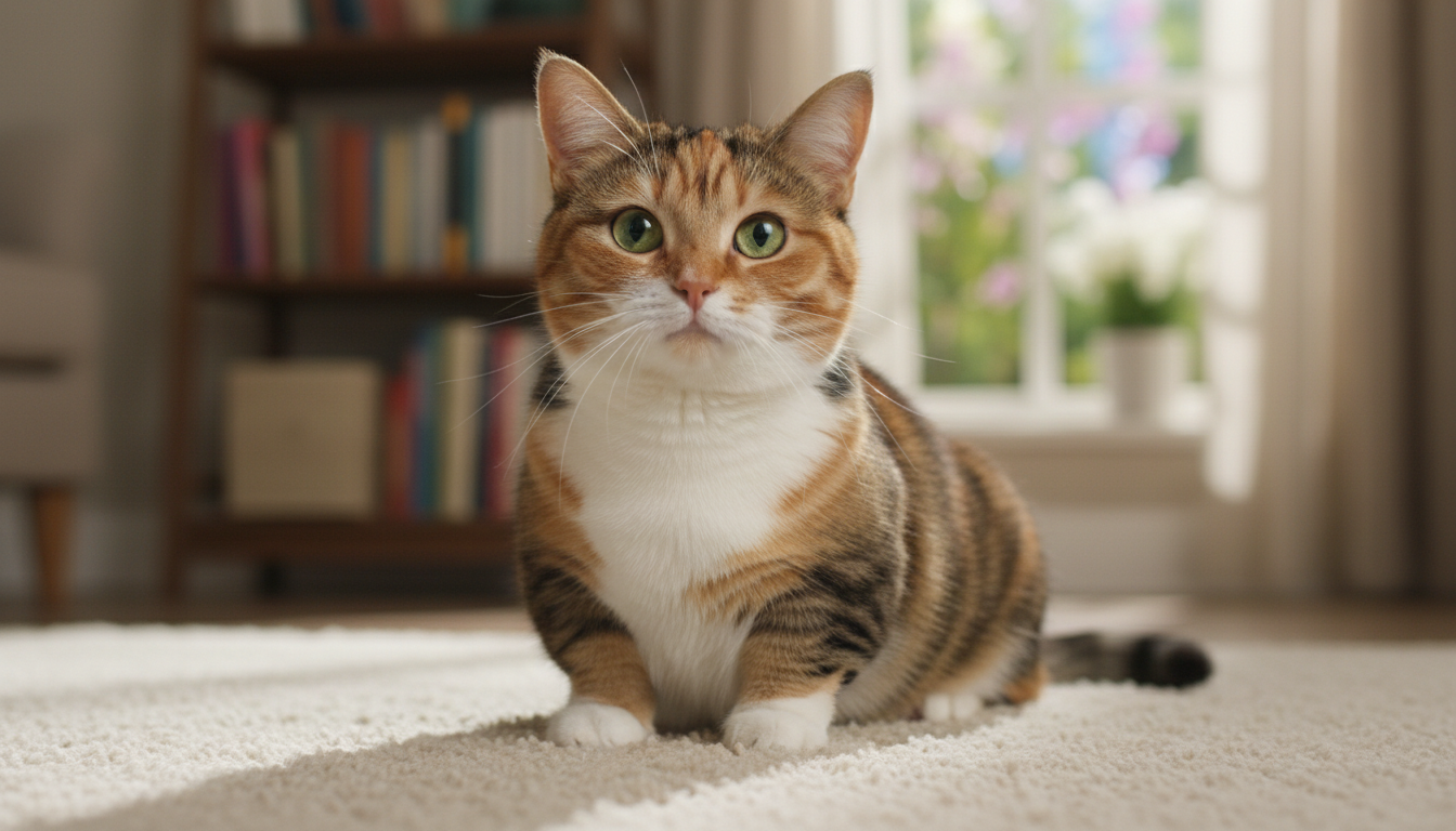 曼切堪貓的典型外觀特徵展示