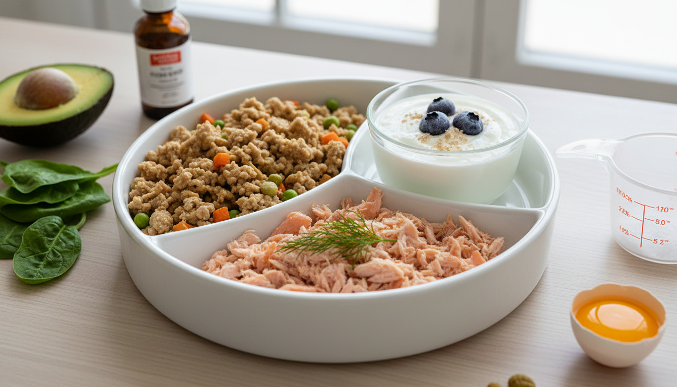 蘇格蘭折耳貓的健康飲食餐單範例