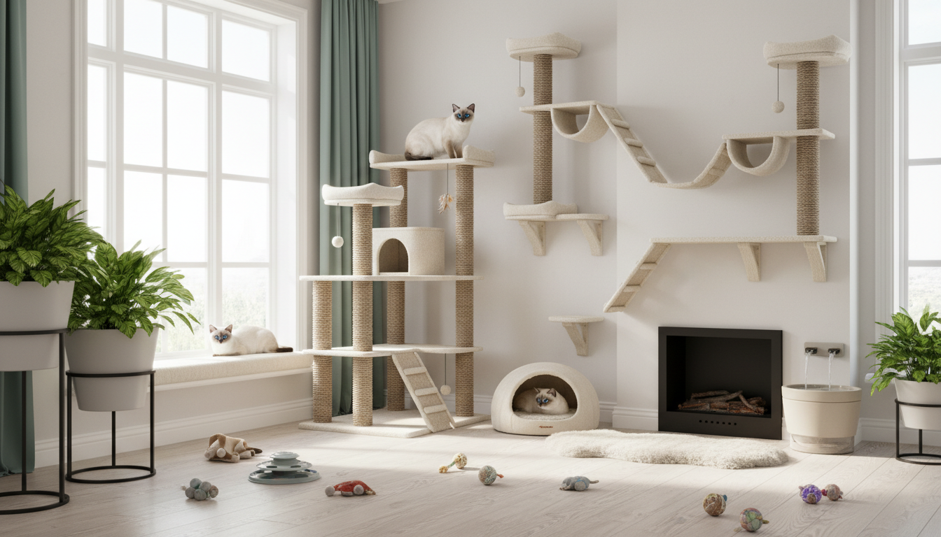 適合暹羅貓的理想家居環境設置