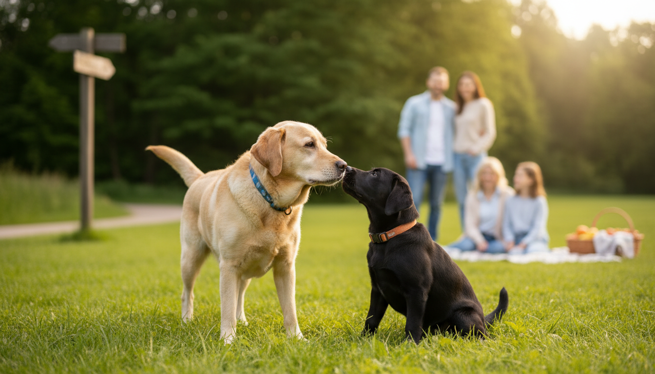 領養拉布拉多能給予牠們第二次生命的機會