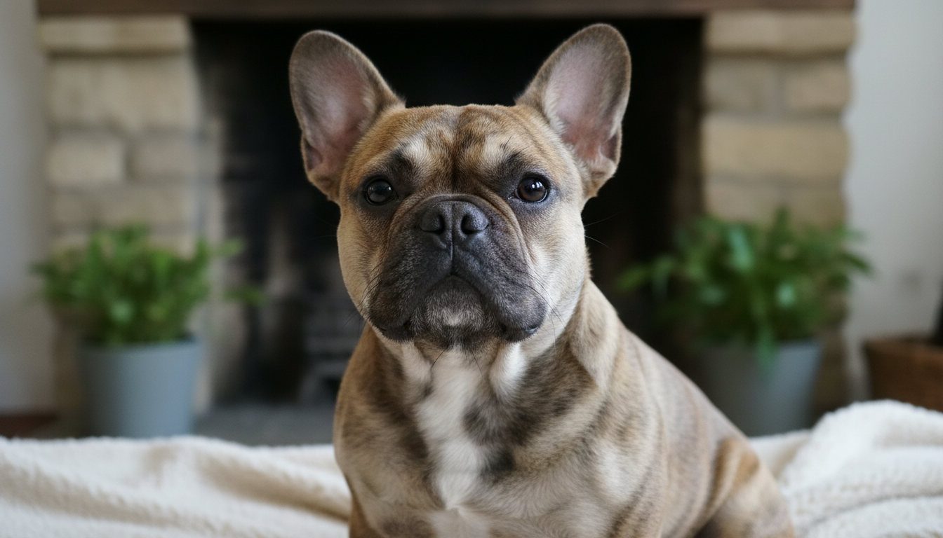 法國鬥牛犬的典型外觀特徵展示