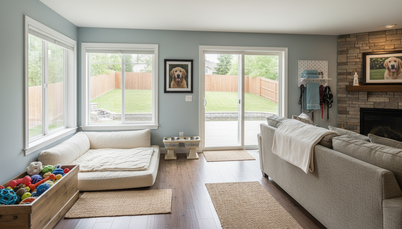 適合金毛尋回犬的理想家居環境設置