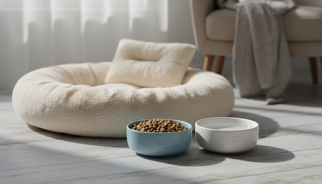 準備迎接新成員時的各項寵物用品