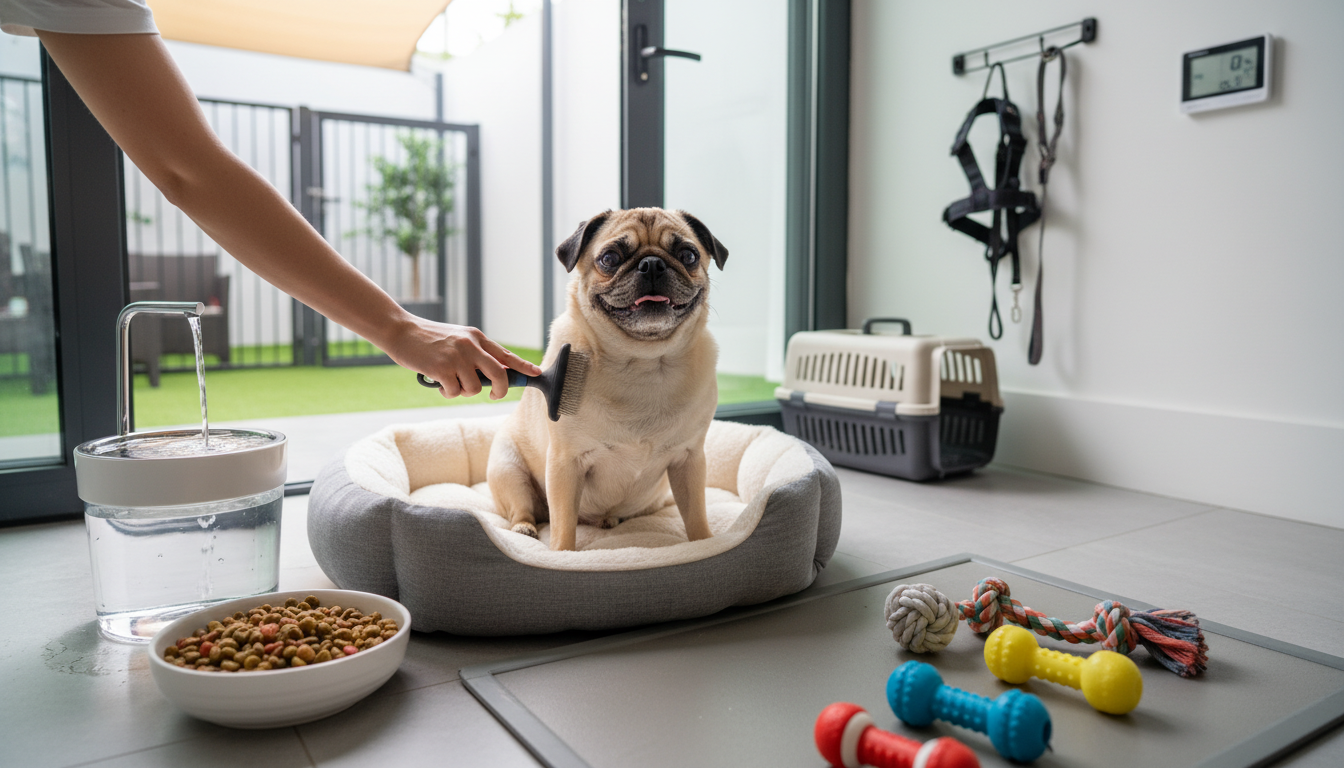 巴哥犬的日常飼養需求展示