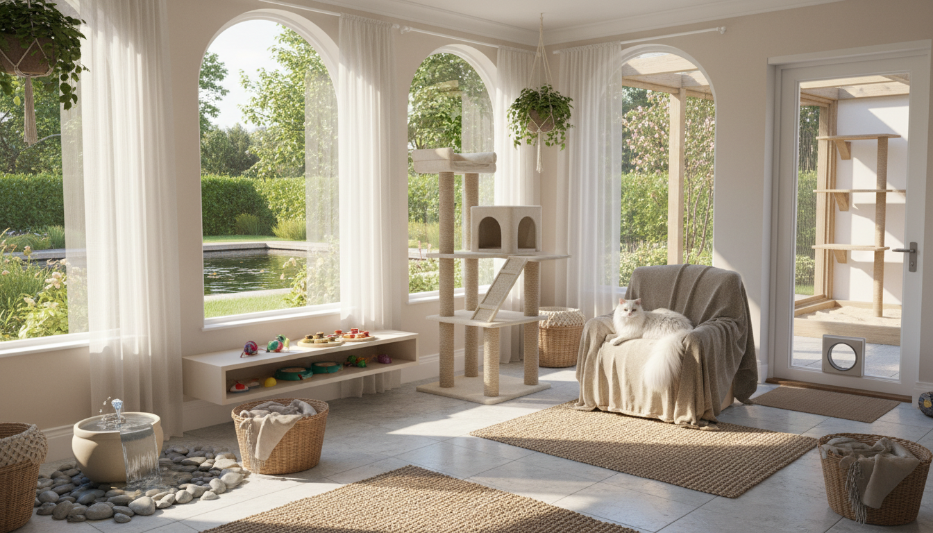 適合土耳其梵貓的理想家居環境設置