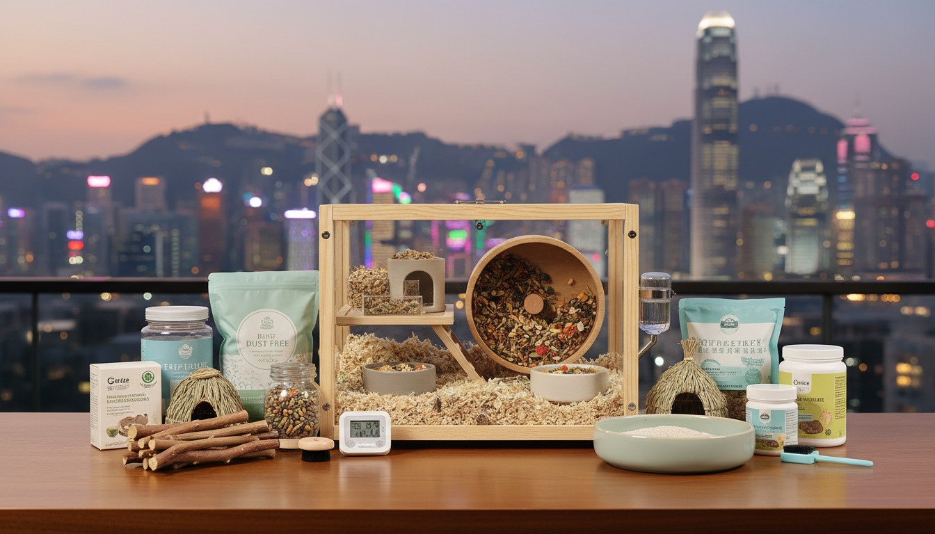 香港飼養倉鼠所需的各種優質用品