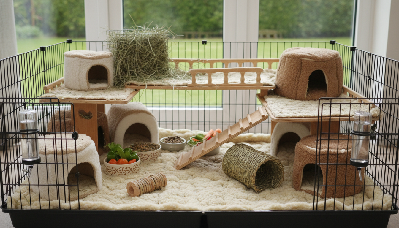 適合秘魯天竺鼠的理想家居環境設置