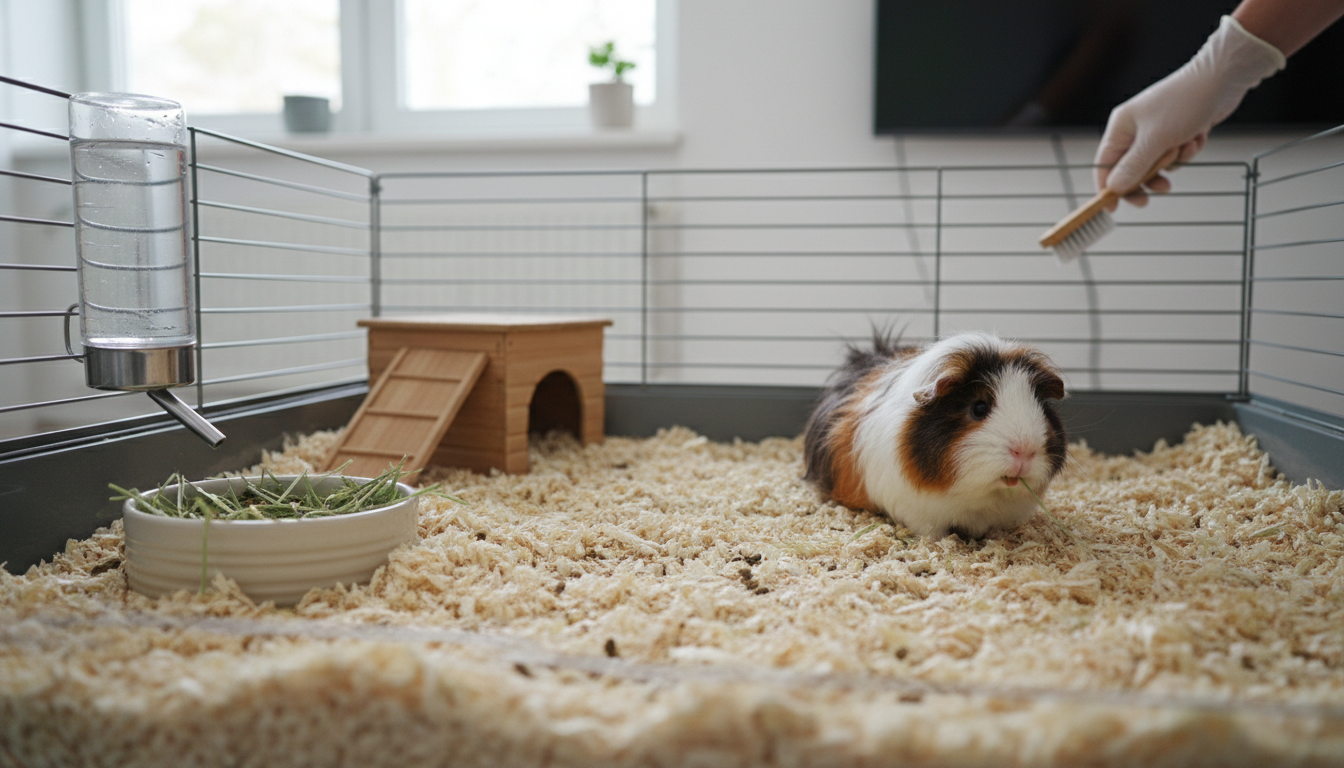 秘魯天竺鼠常見疾病的預防措施