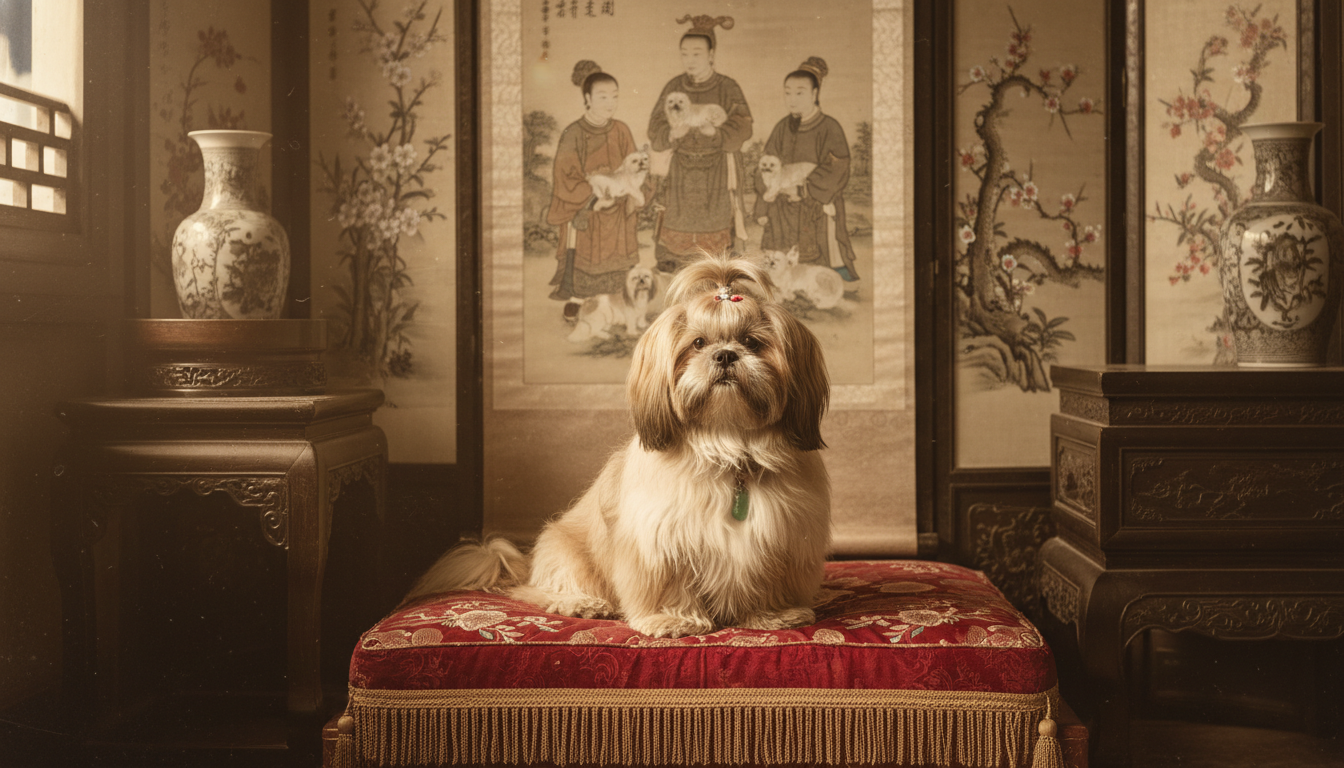 西施犬的歷史起源與皇室寵物身份