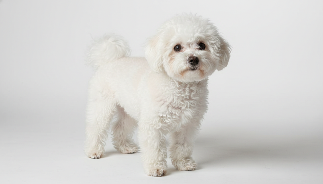 比熊犬的典型外觀特徵展示