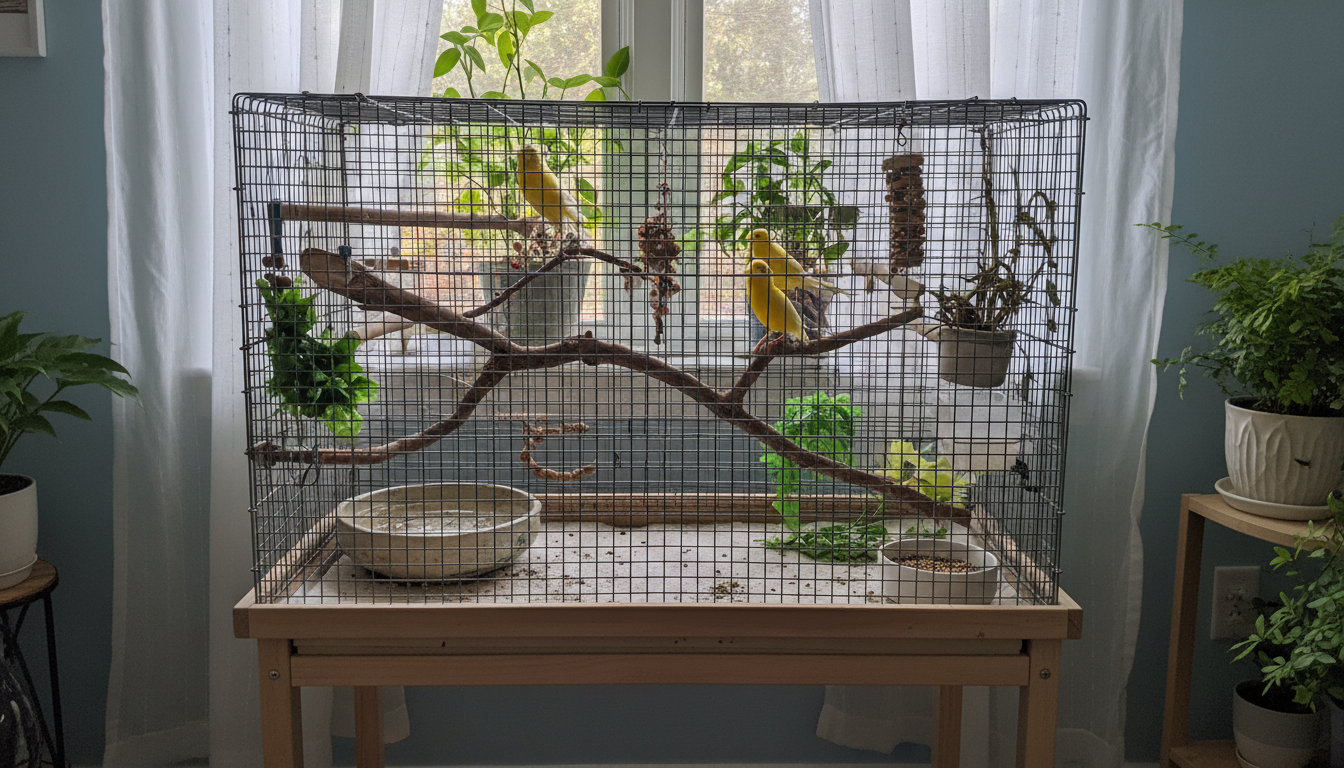 適合金絲雀 (普通型)的理想家居環境設置