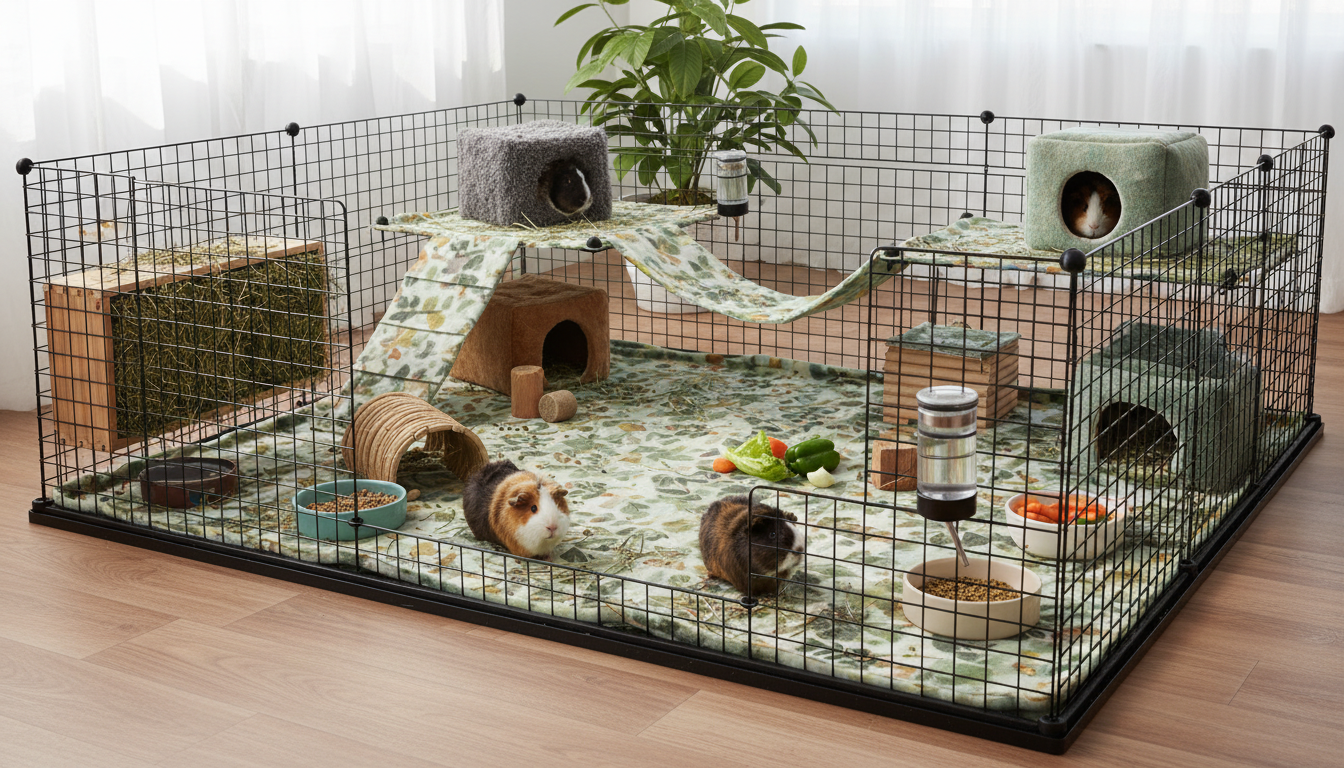 適合阿比西尼亞天竺鼠的理想家居環境設置