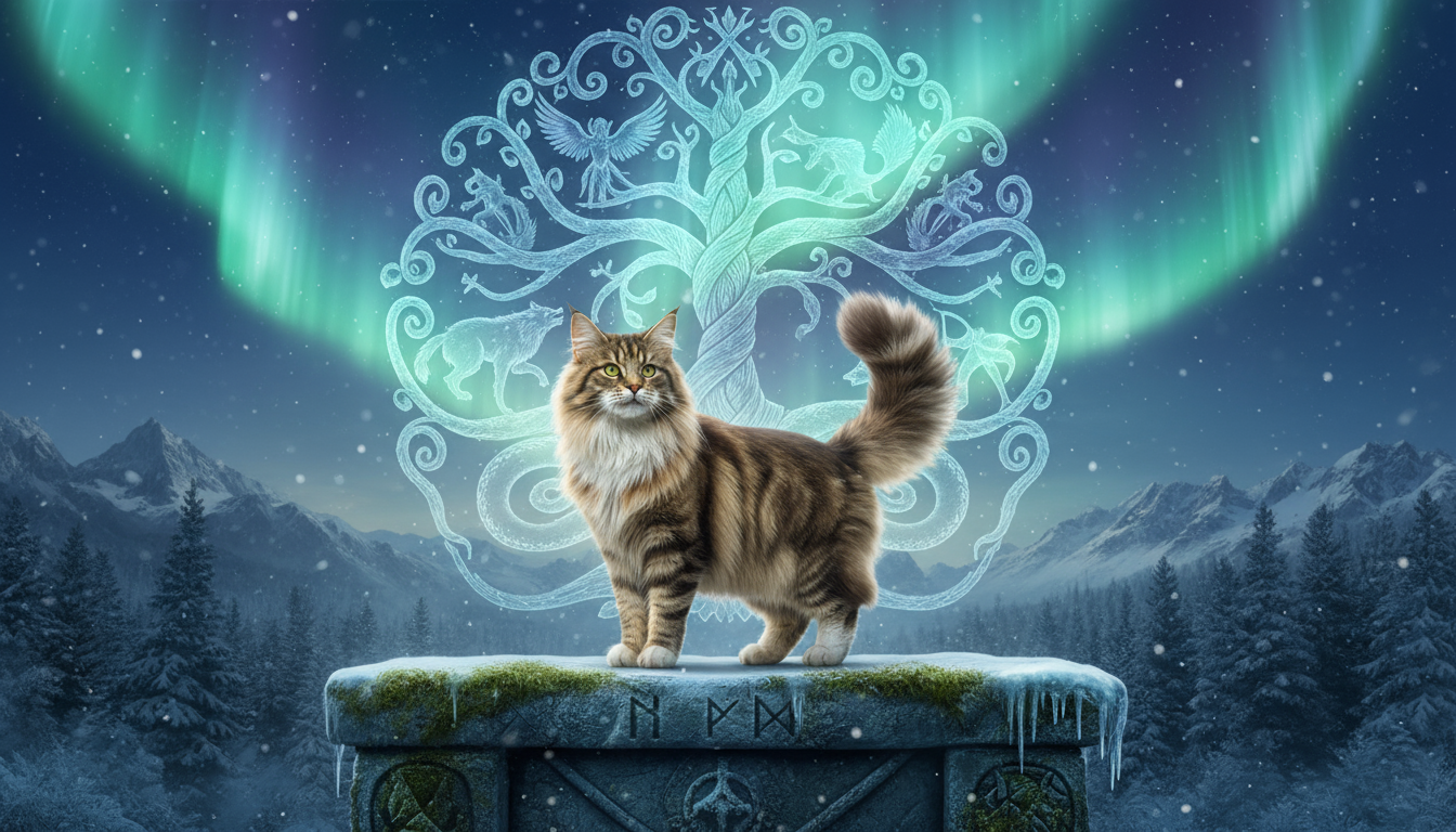 挪威森林貓的歷史淵源與北歐神話傳說