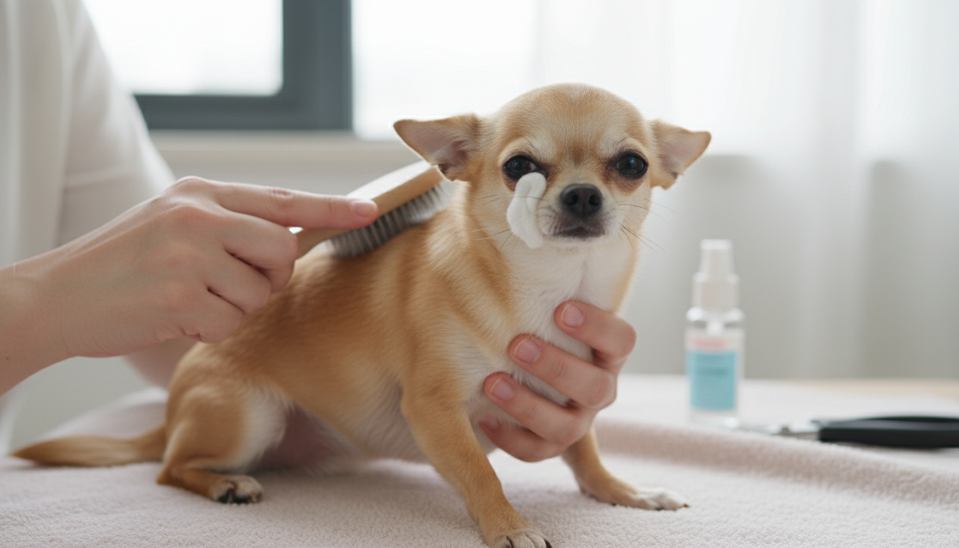 為吉娃娃（短毛）進行日常護理的正確方法