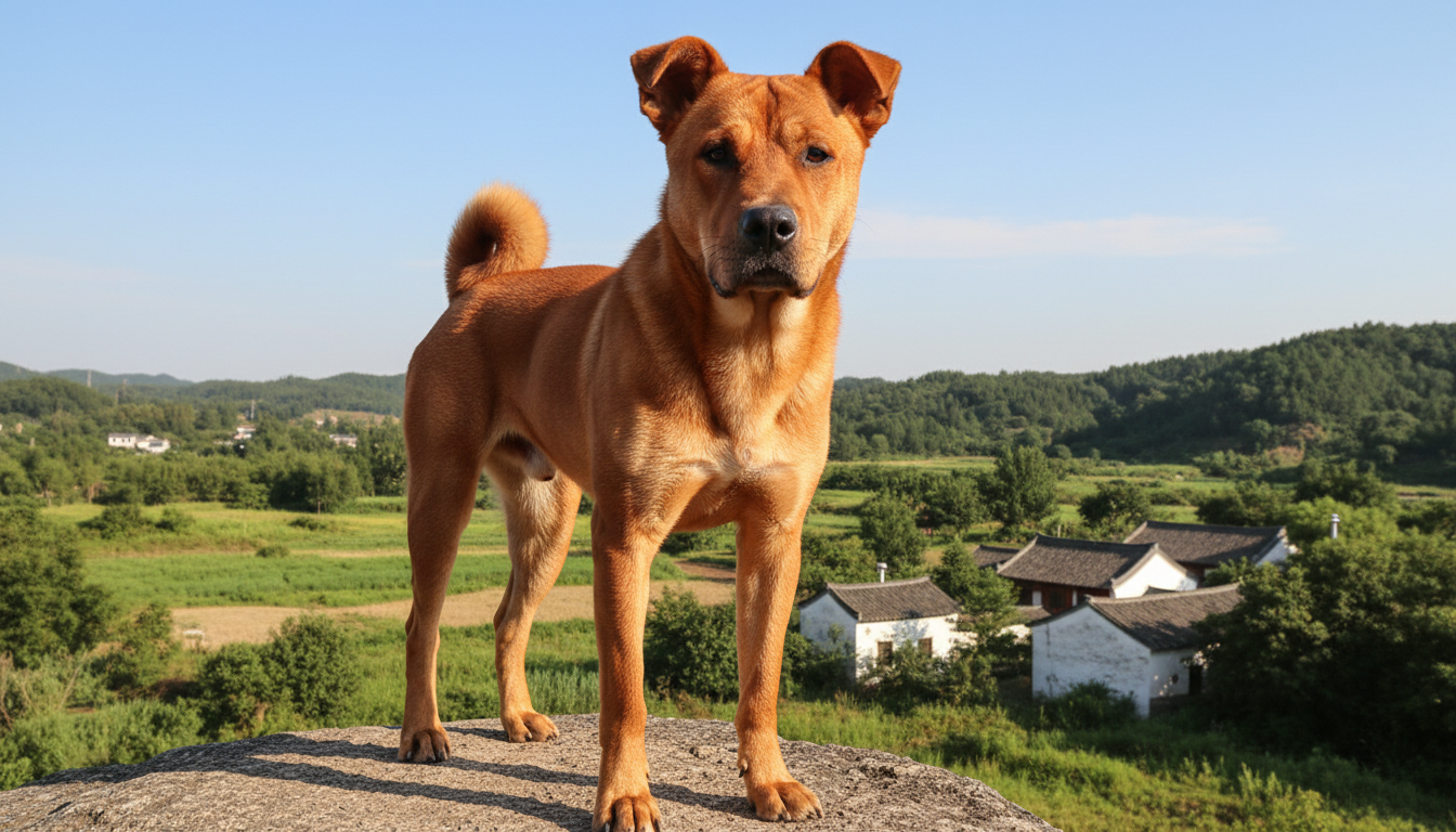 唐狗的典型外觀特徵展示