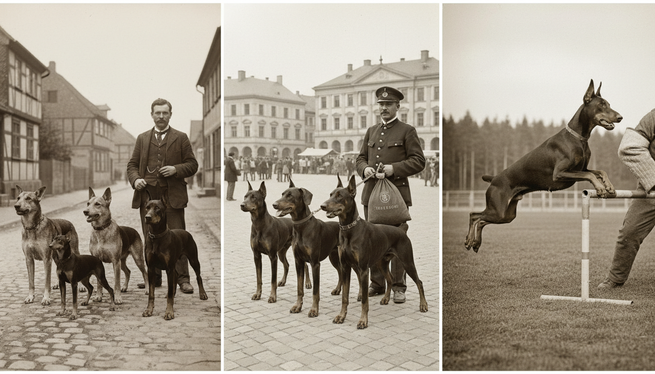 杜賓犬的歷史演變與早期用途