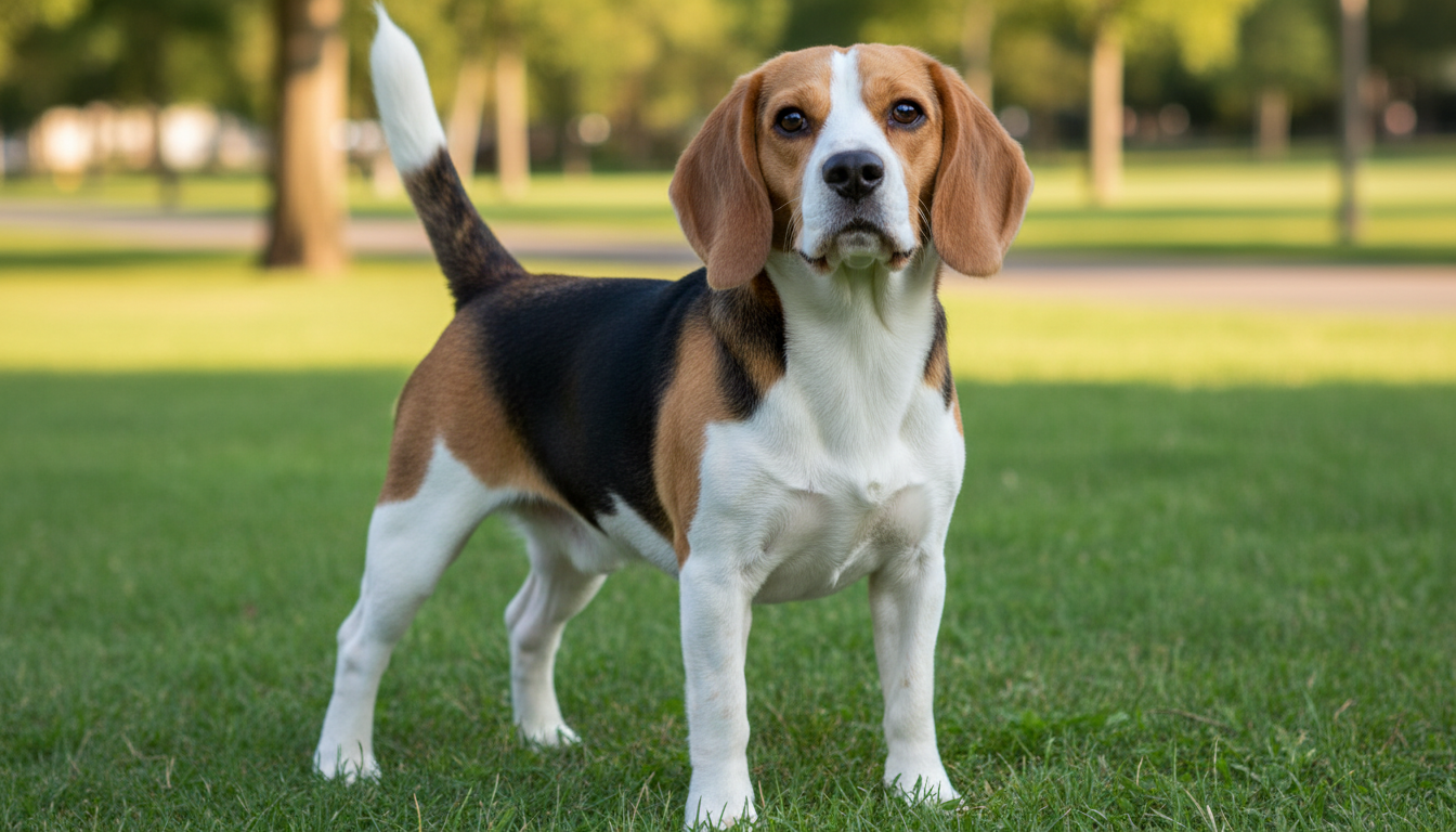 比格犬的典型外觀特徵展示