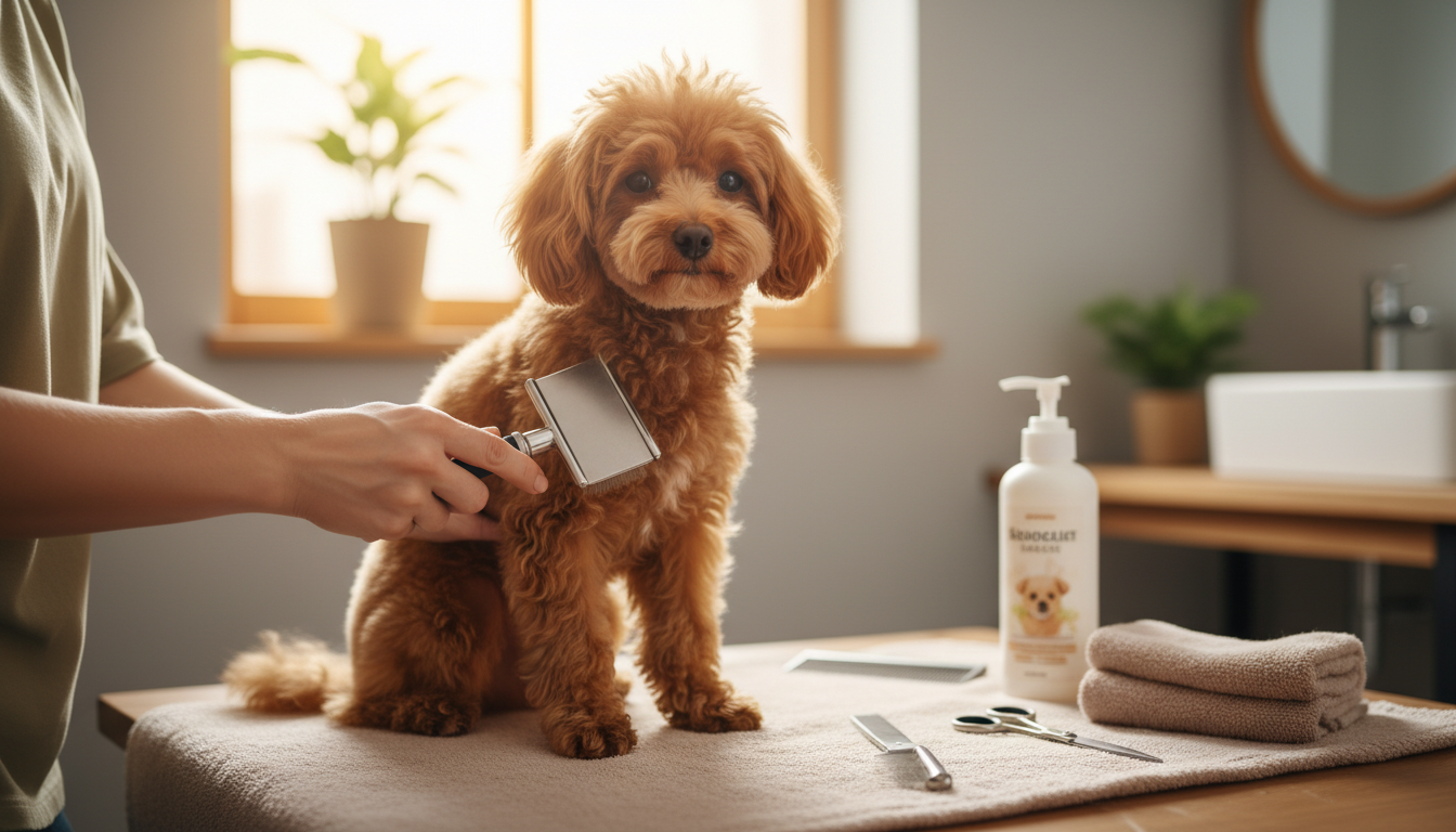 為玩具貴賓犬進行日常護理的正確方法