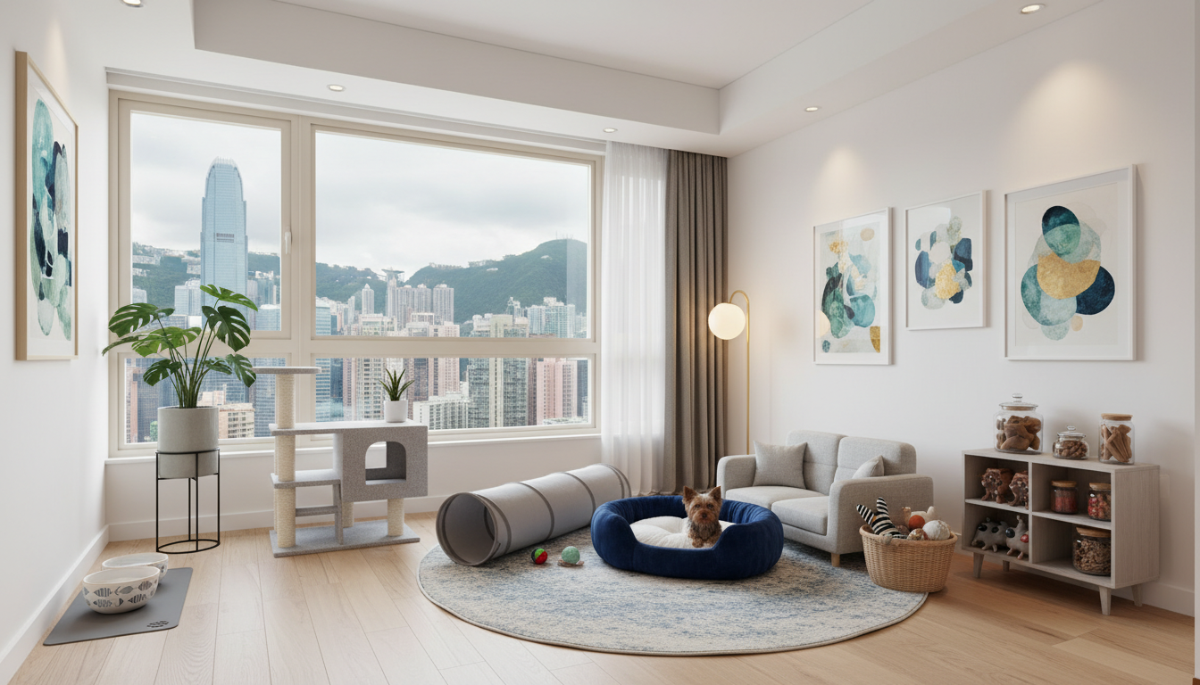 適合約克夏㹴在香港公寓中生活的理想室內環境佈置