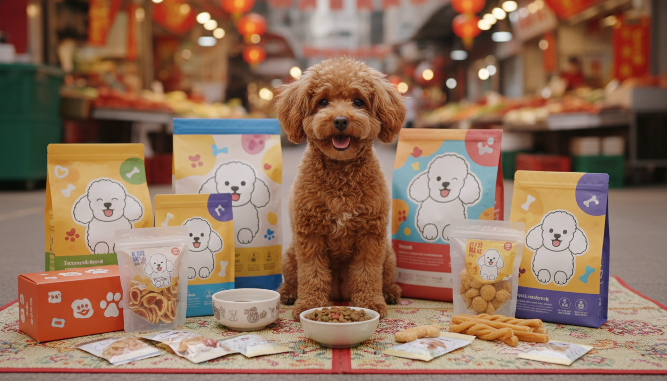 香港市場上常見的貴婦犬狗糧品牌和健康零食