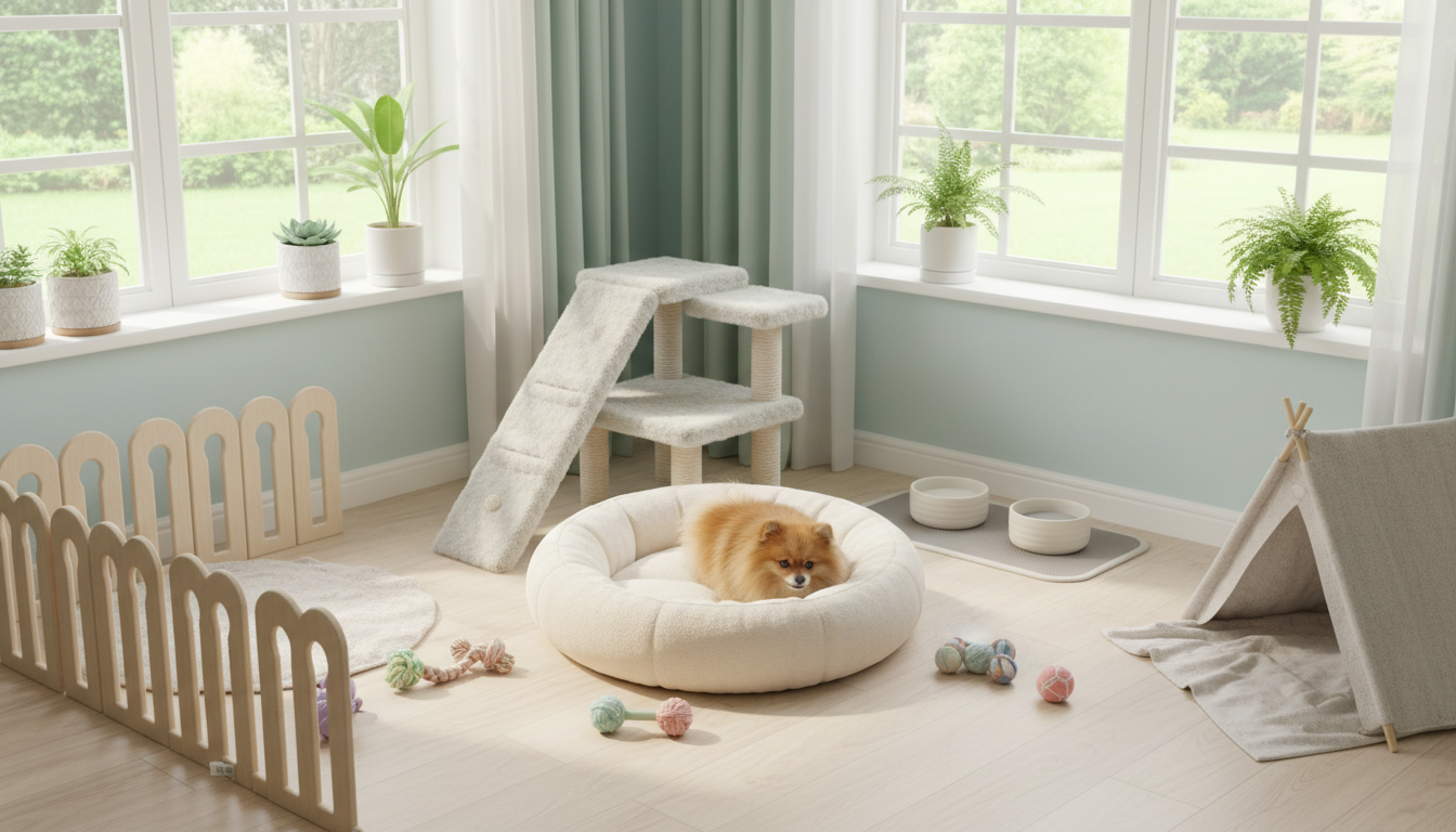 適合松鼠狗（博美犬）的理想家居環境設置