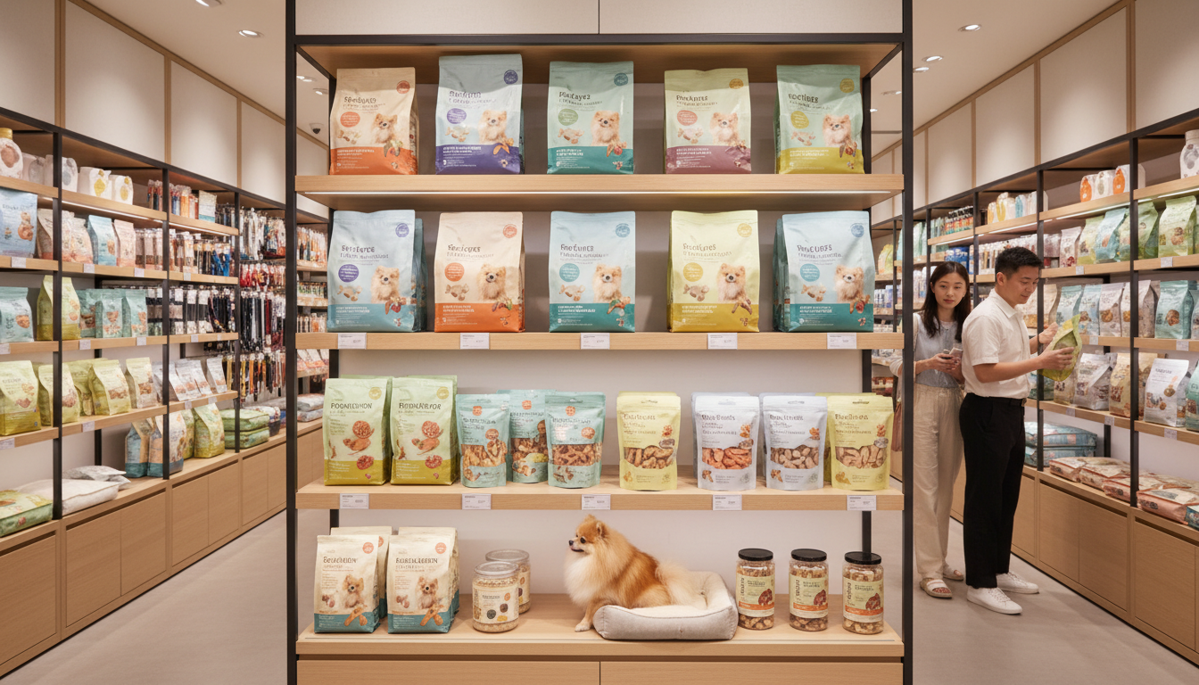 香港市場上適合松鼠狗（博美犬）的優質狗糧和零食選擇