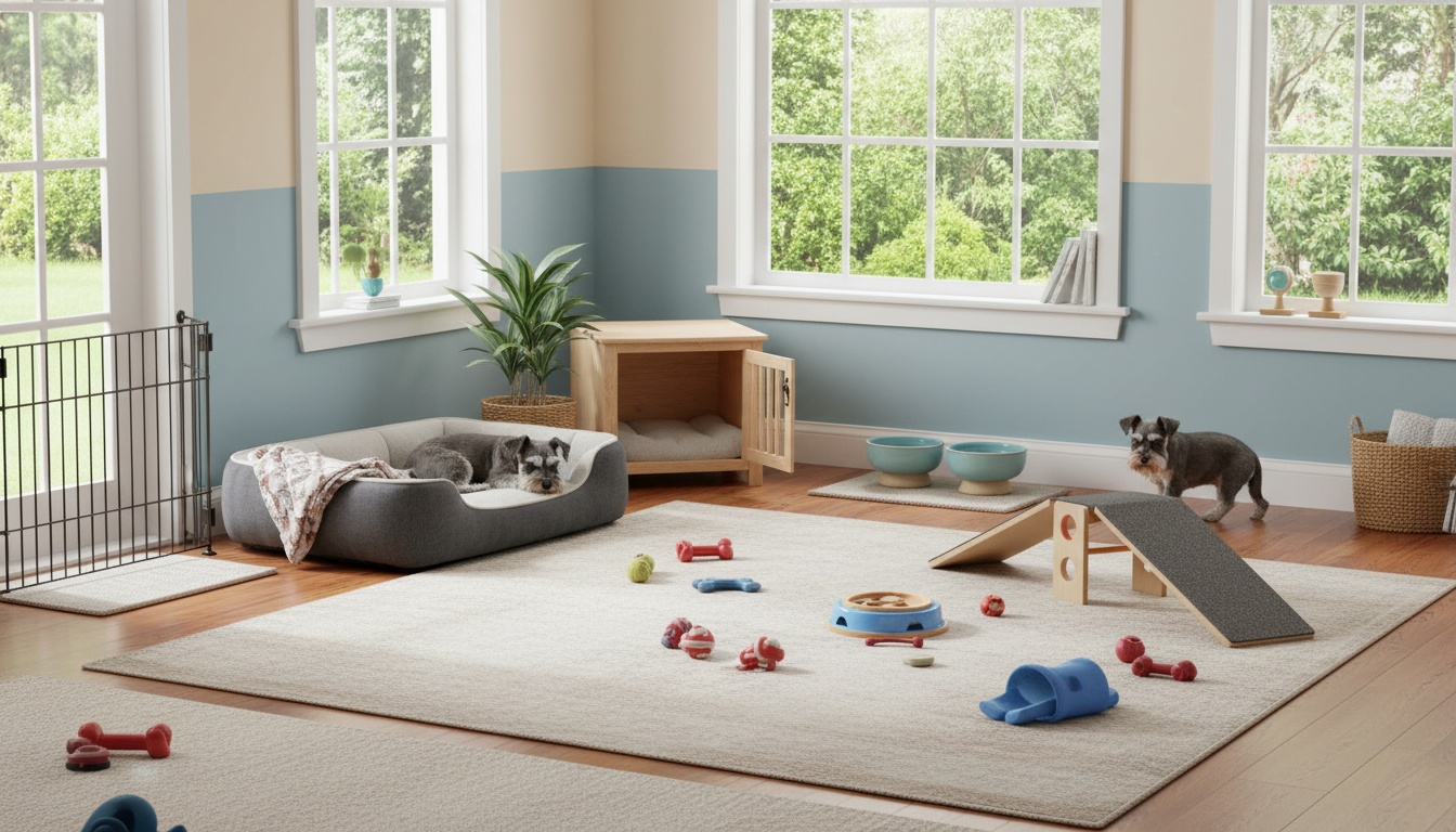 適合迷你雪納瑞的理想家居環境設置