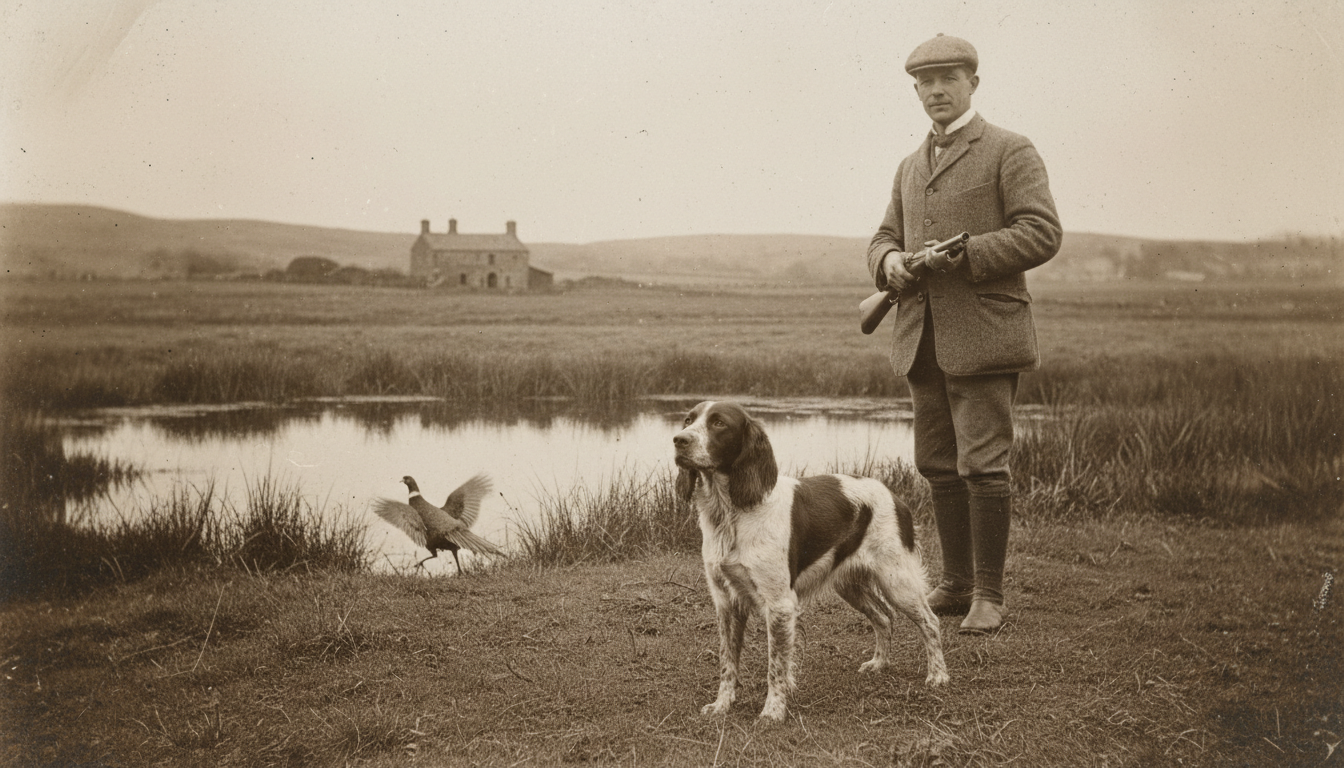 史賓格犬的品種介紹，展示其作為獵犬的歷史背景