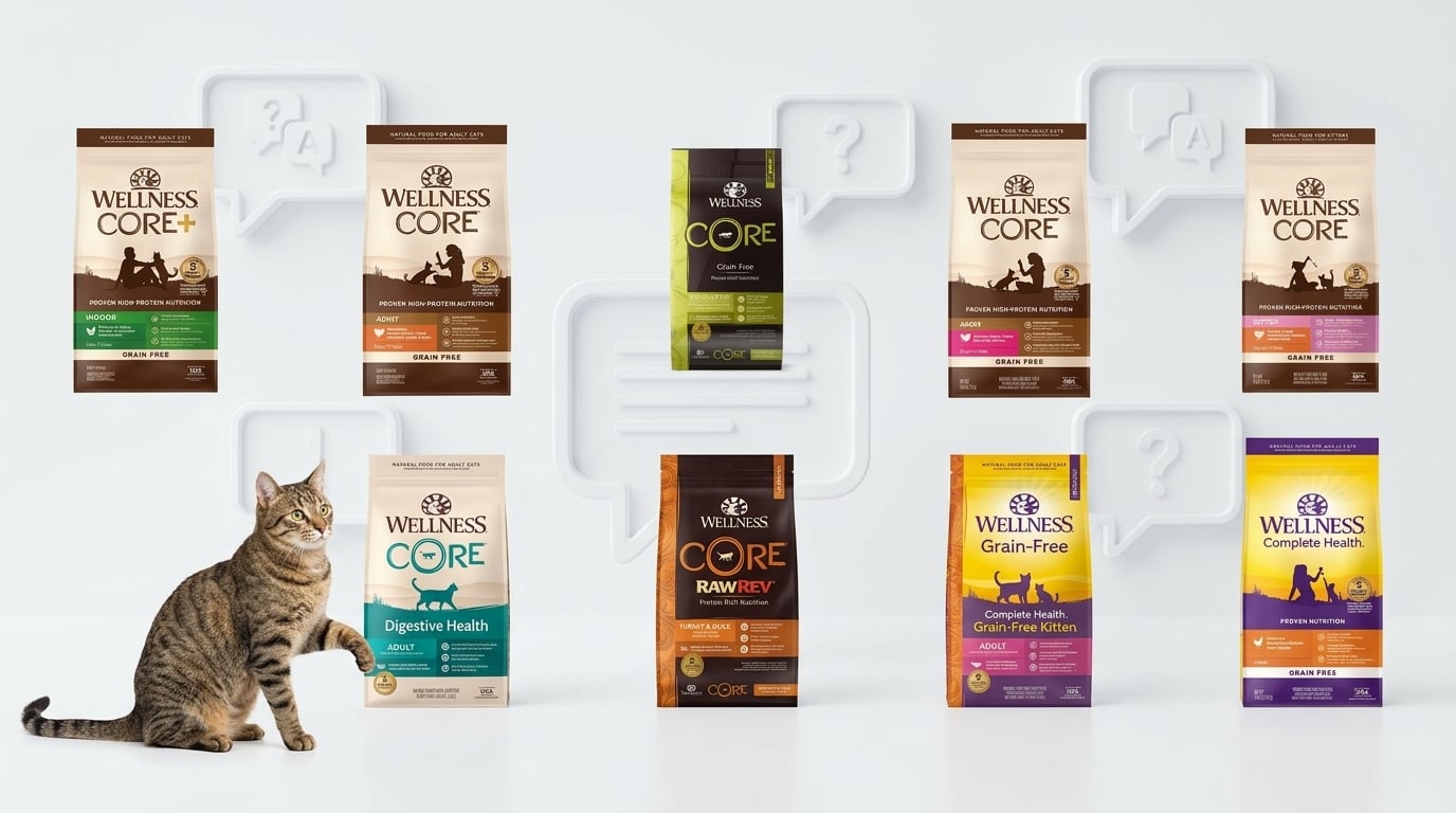 WELLNESS Core 專業寵物食糧常見問題解答，提供飼主安心選購指南。