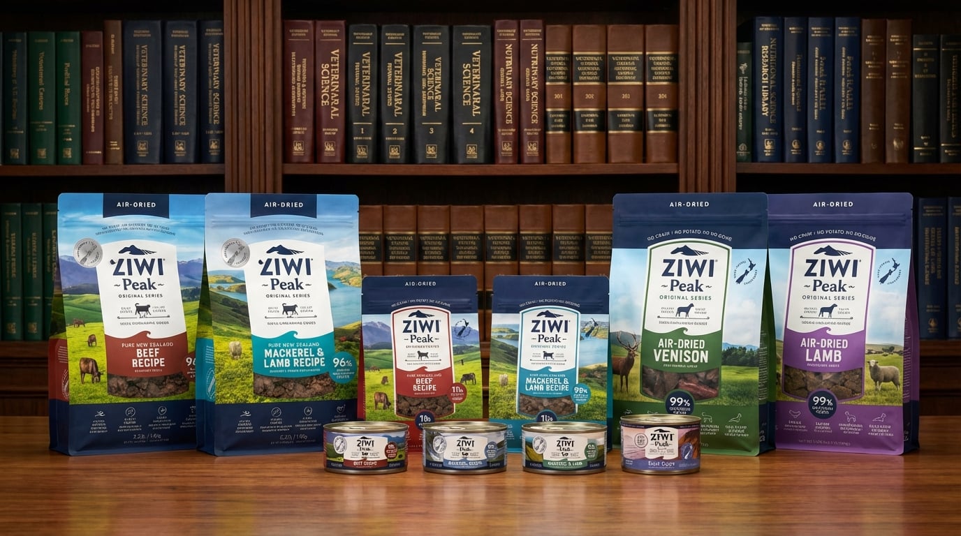 ZiwiPeak 巔峰 寵物營養專家建議與選購指南，展現品牌專業知識與信賴感。