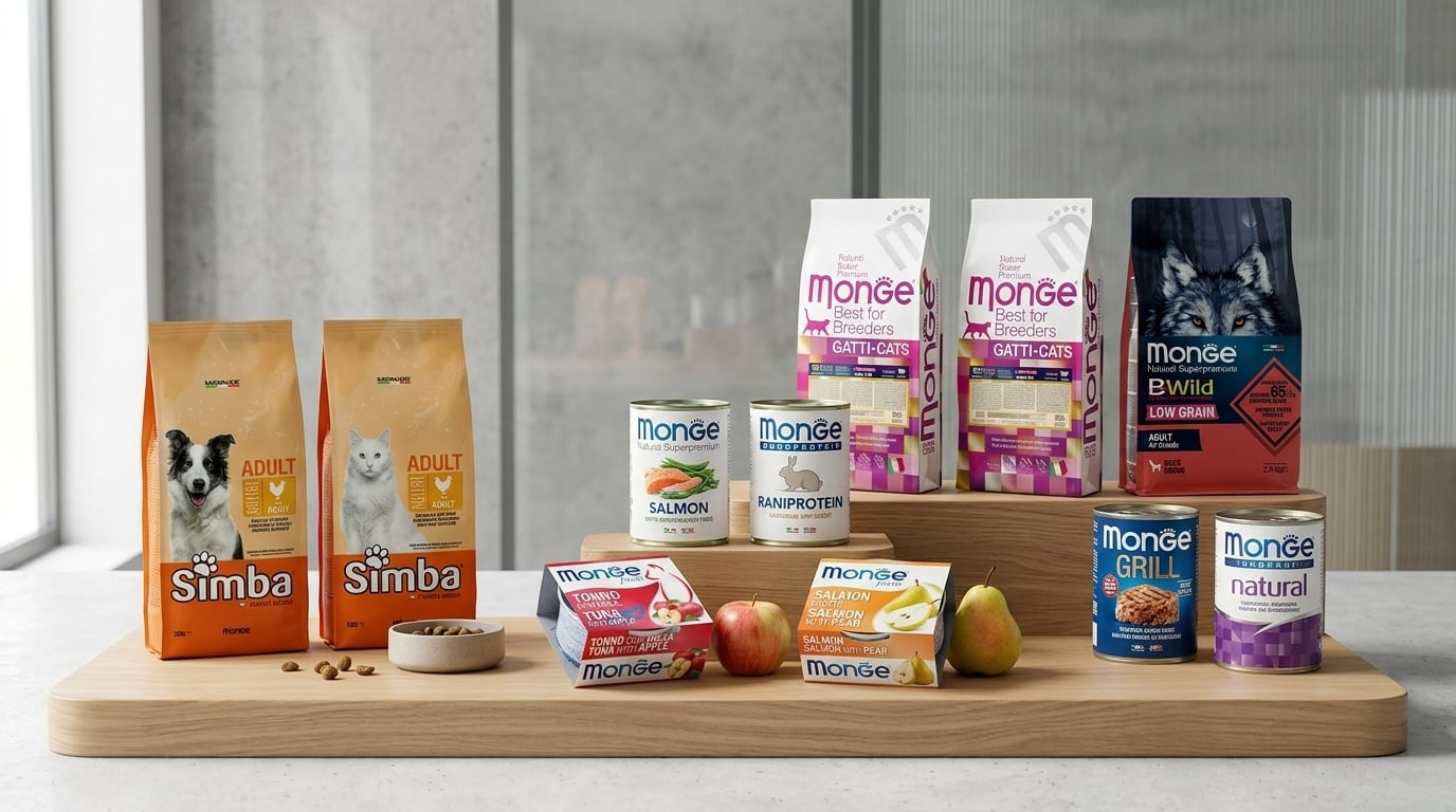 Monge 專業寵物飼料與營養主食罐，高品質貓狗食品電商選購指南。
