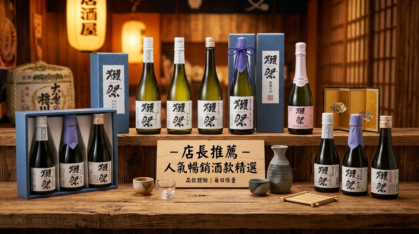 獺祭人氣清酒精選,網羅暢銷熱賣酒款與專業品飲選購指南。