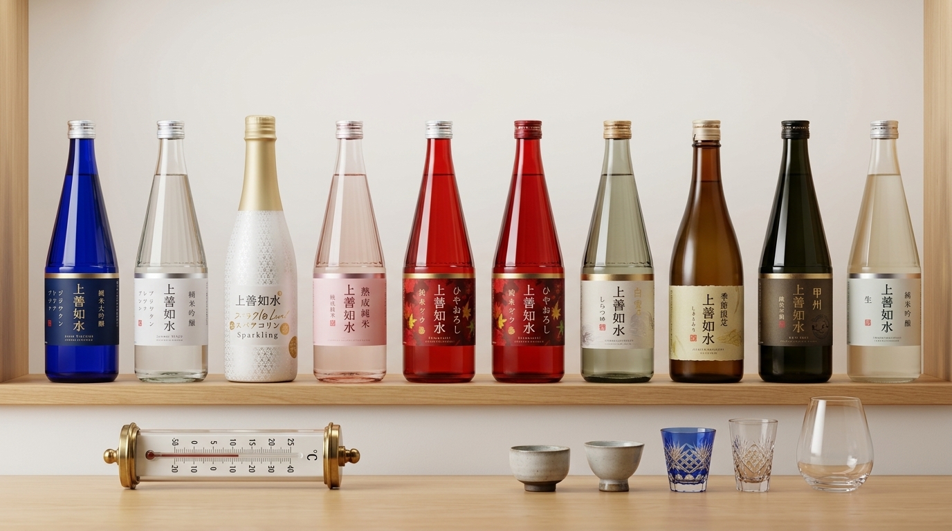 上善如水清酒常見問題：涵蓋保存方法、飲用溫度與品酒知識指南