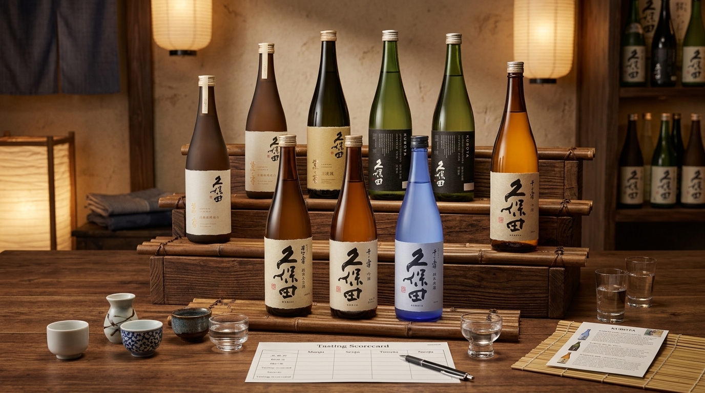久保田人氣清酒精選指南，收錄暢銷酒款與專業品飲推薦，助您輕鬆選購。