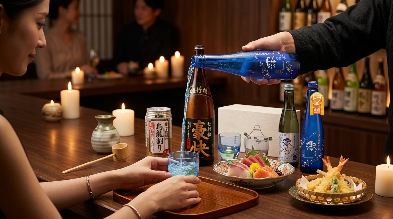 寶酒造清酒與餐酒搭配指南,提供居家品飲與美食配餐建議。