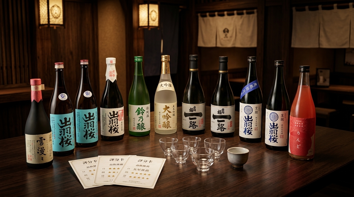 出羽櫻人氣清酒精選,推薦暢銷酒款與品飲指南,助您挑選最受歡迎的日本酒。