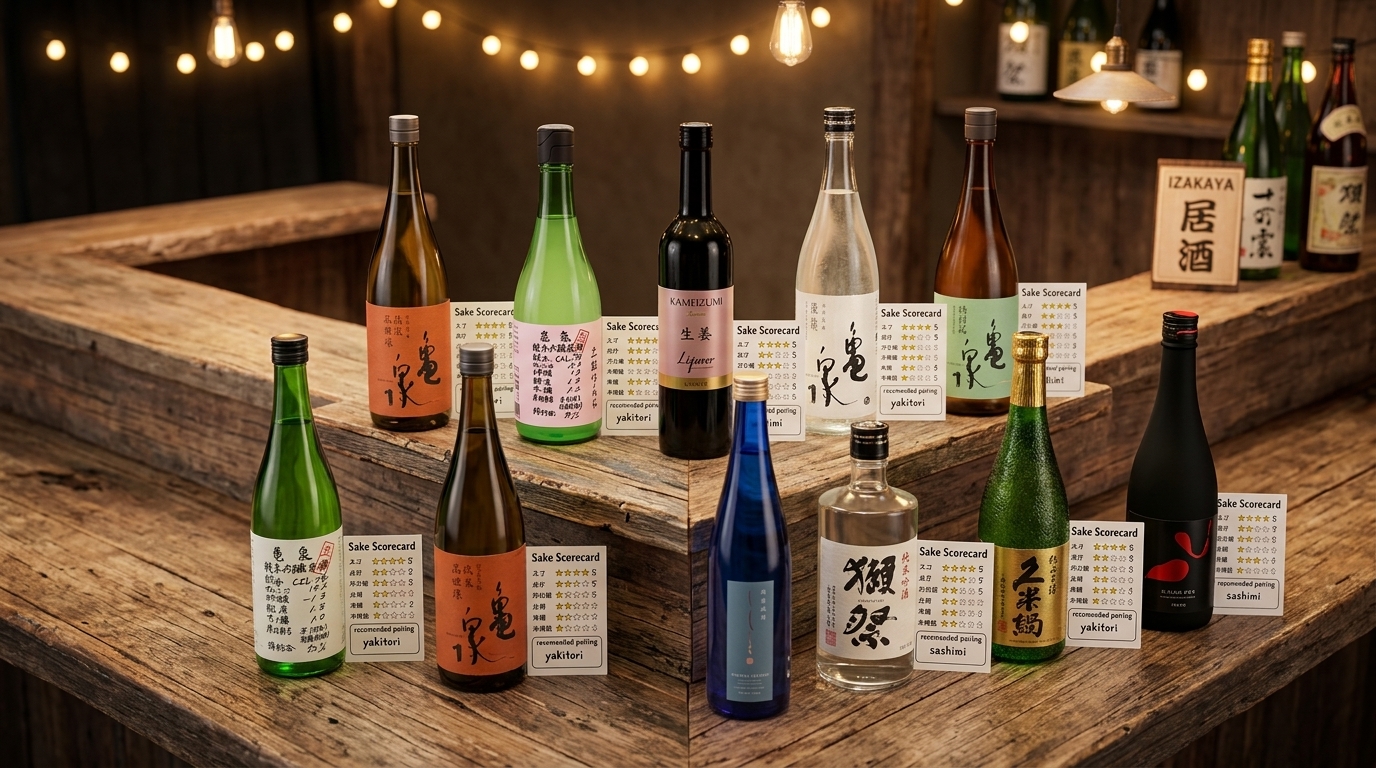 龜泉人氣清酒精選推薦，匯集暢銷酒款與專業品飲建議。