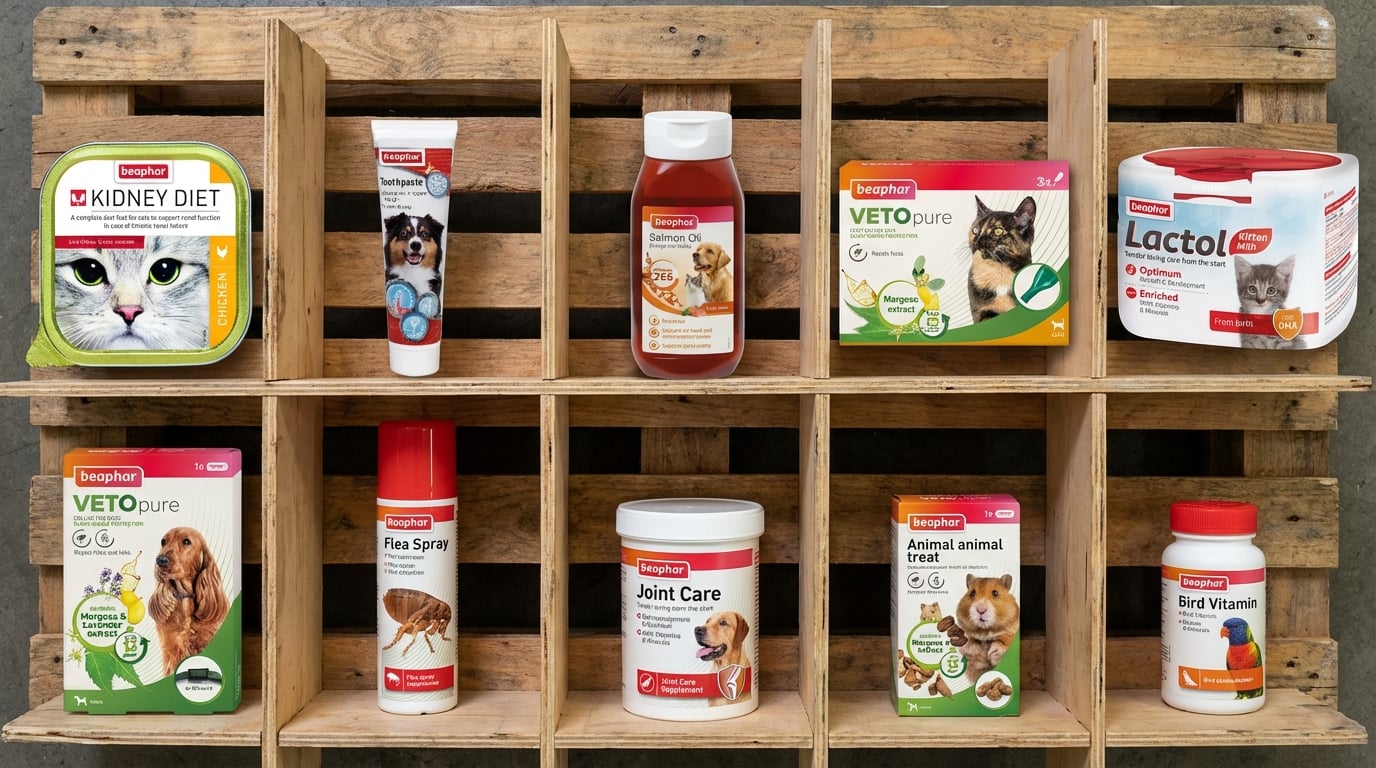 BEAPHAR 寵物全系列產品分類導覽，輕鬆選購多元護理與保健用品。