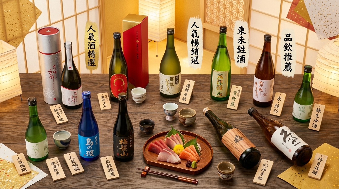 東洋美人精選人氣暢銷清酒，提供專業品飲指南與多款經典酒款推薦。