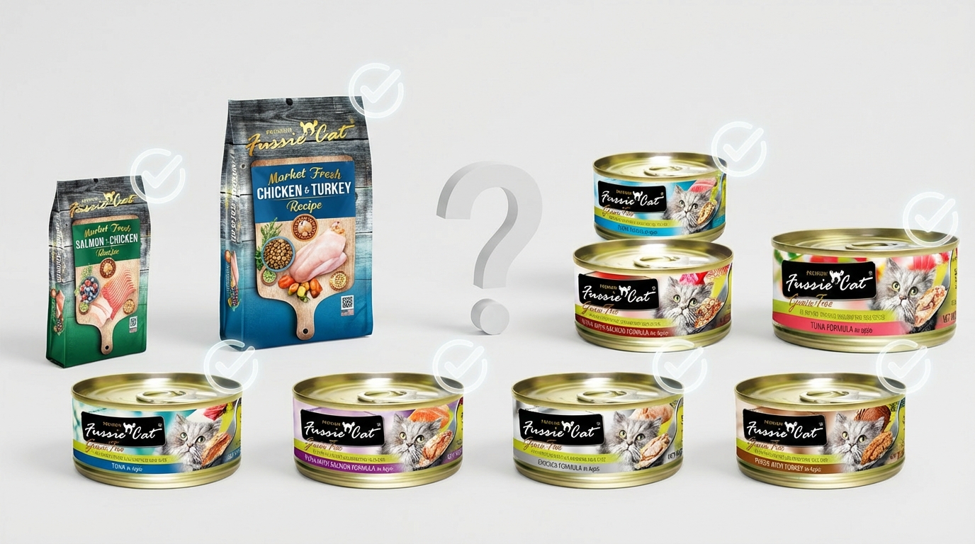 Fussie Cat 高竇貓常見問題解答,提供專業貓糧選購建議與安心保障。