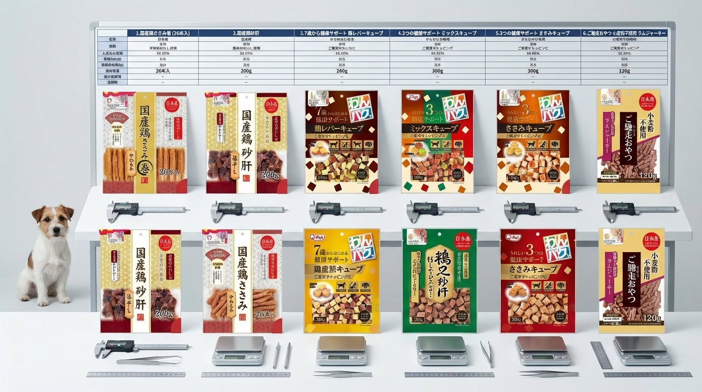 Q-PET 寵物用品選購攻略對比圖，透過清晰的規格分析幫助您輕鬆挑選合適產品。