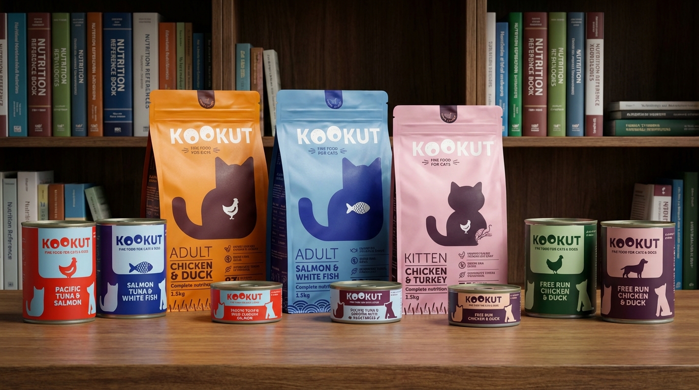 KOOKUT 寵物健康營養專家建議與選購攻略,展現品牌專業知識與信賴感。