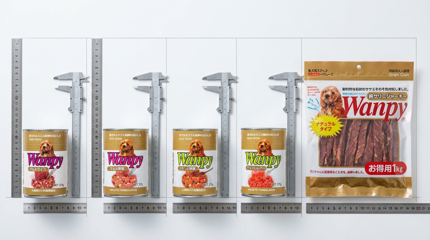 Wanpy 寵物零食系列選購攻略,提供完整產品規格對照,助您快速為毛孩做出明智選擇。