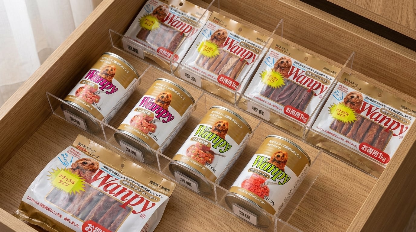 Wanpy 寵物全系列產品分類導覽,提供貓狗零食與主食多元產品線的快速選購指南。