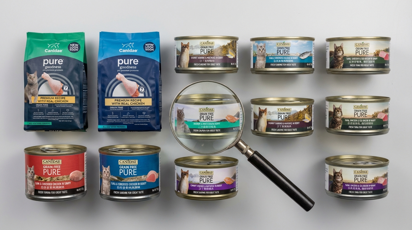 CANIDAE 咖比 寵物食品選購攻略,全系列產品差異對照圖助您明智選擇。