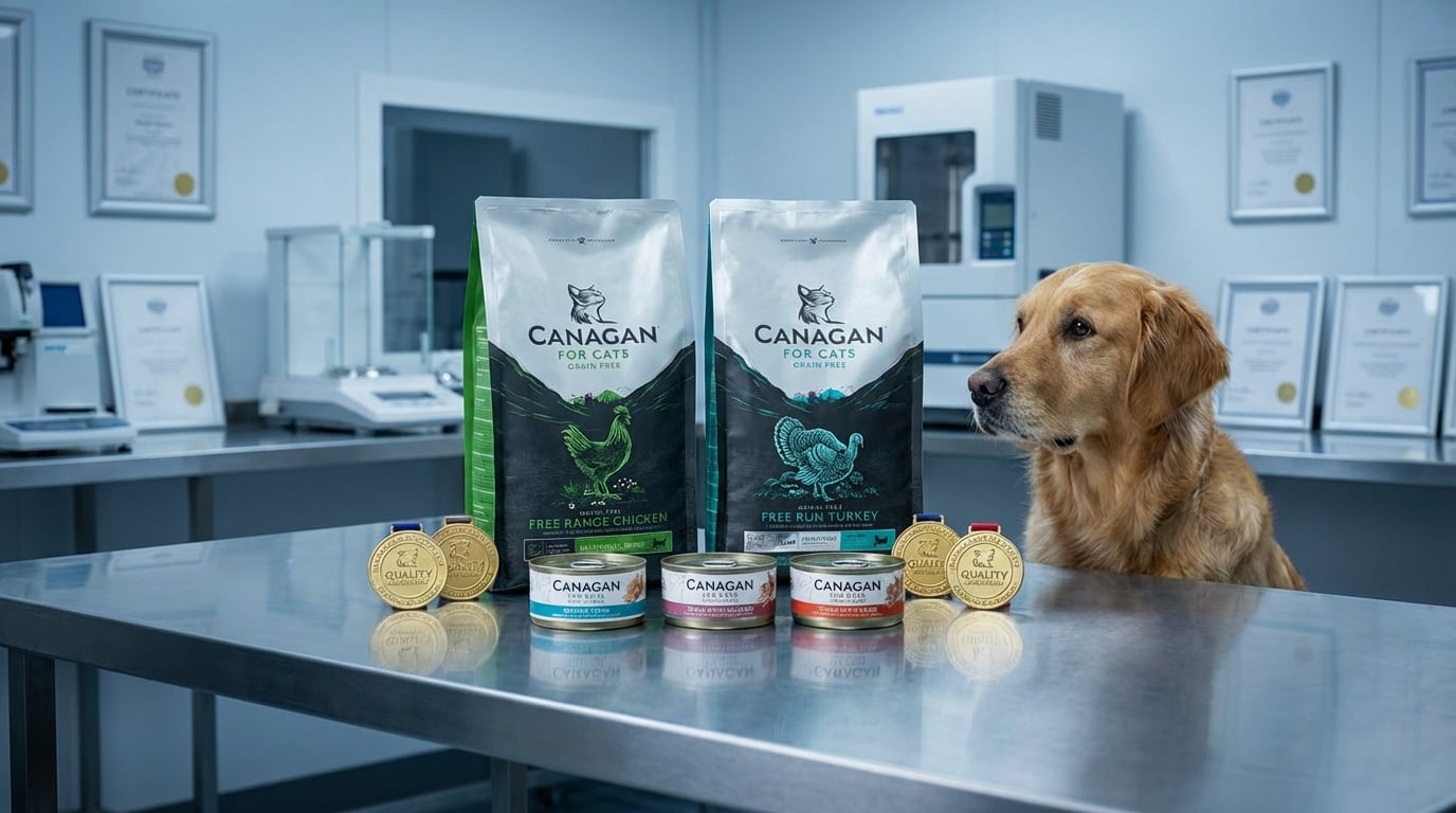 CANAGAN 原之選 榮獲多項國際專業認證與品質保證標章，提供安心高品質的寵物食品。