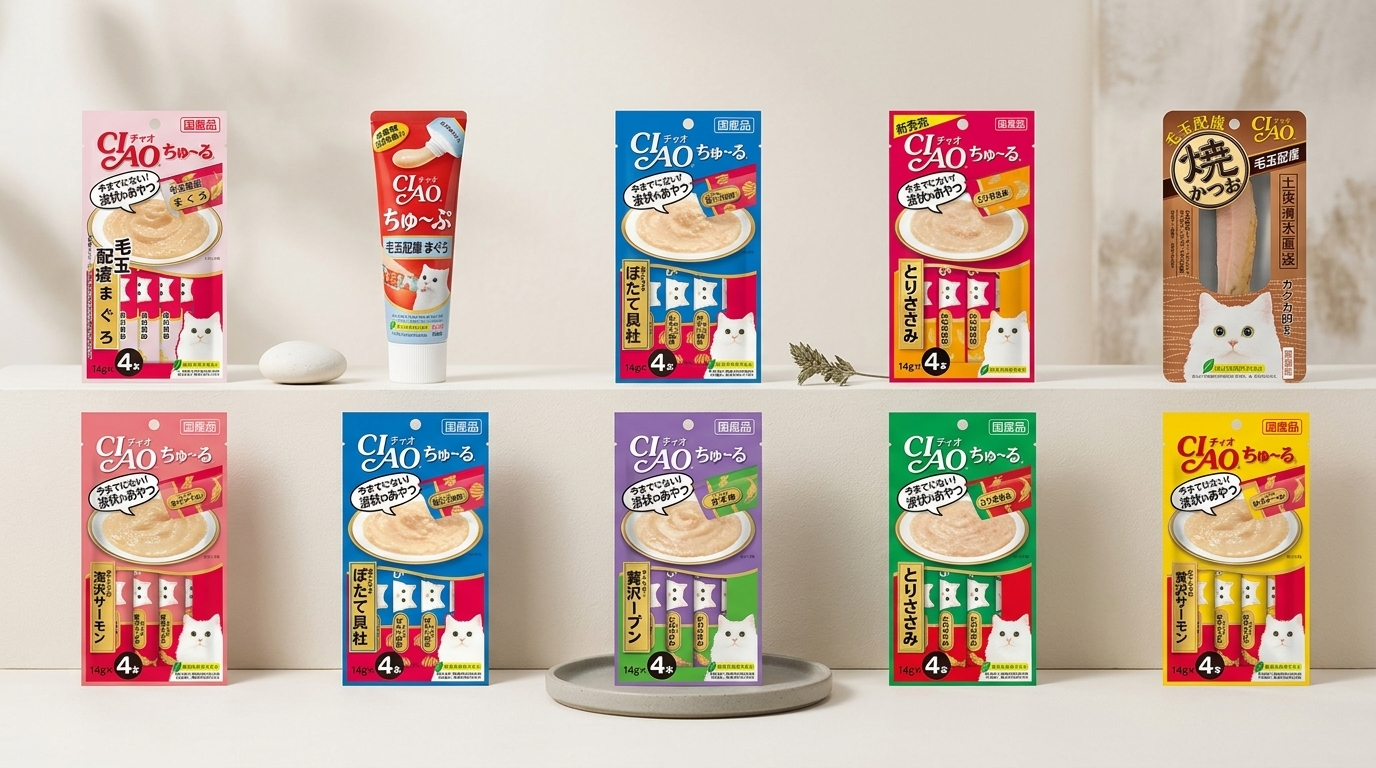 CIAO 專業電商產品圖,提供高品質寵物食品選購攻略與產品詳細介紹。